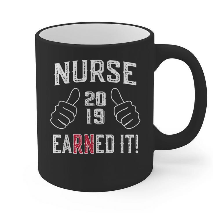 2019 Nurse RN Graduation Graphic Print Coffee Mug
