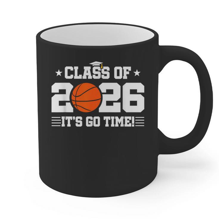 2026 Basketball Player 2026 Graduation Class Of 2026 Graphic Print Coffee Mug