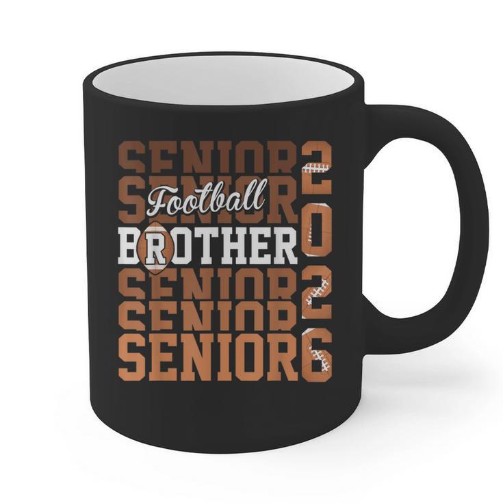 2026 Football Senior Brother Graduation Matching Family Graphic Print Coffee Mug
