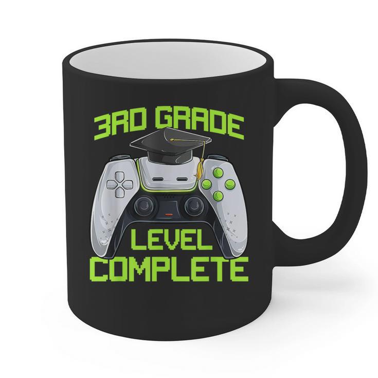 3rd Grade Level Complete Gamer Class Of 2026 Graduation Graphic Print Coffee Mug