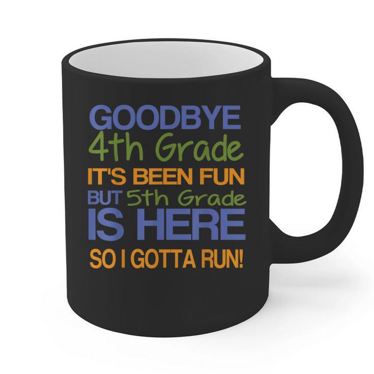 4th Grade Graduation To 5th T-Shirt Kids Tee Fifth Graphic Print Coffee Mug
