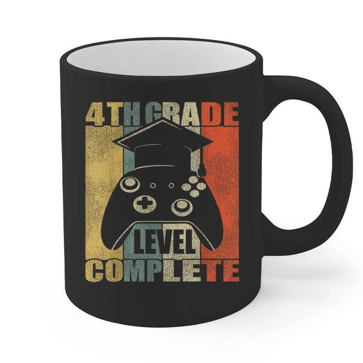 4th Grade Level Complete Gamer Class Of 2023 Graduation Graphic Print Coffee Mug