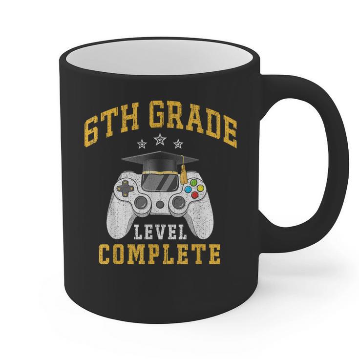 6th Grade Graduation Senior Video Gamer Graduated Graphic Print Coffee Mug