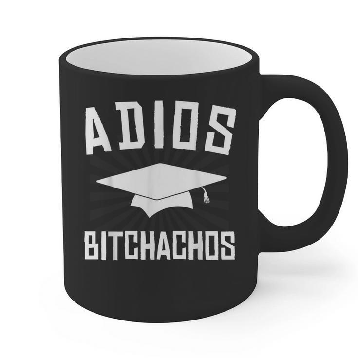 Adios Bitchachos Graduation Graphic Print Coffee Mug