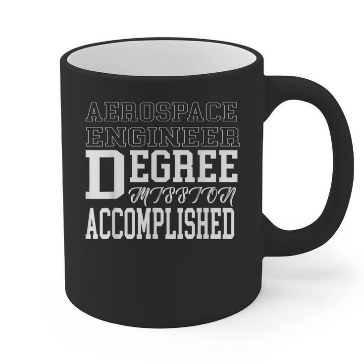 Aerospace Engineering Degree College Graduation T-Shirt Graphic Print Coffee Mug