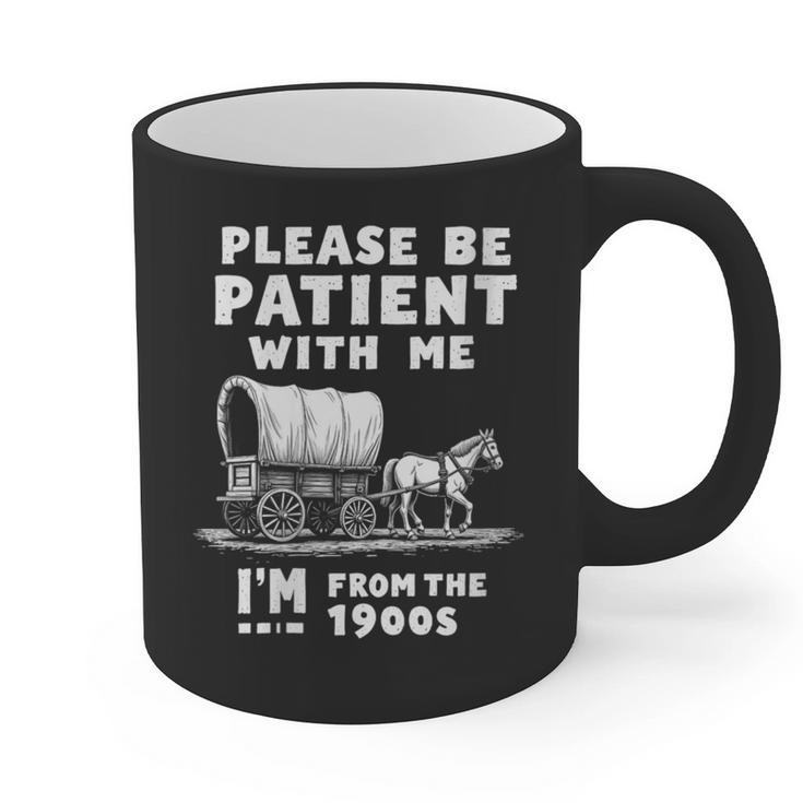 Amusing Wagon Pace Please Be Patient I'm From The 1900s Graphic Print Coffee Mug