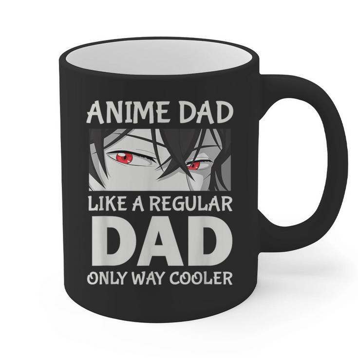Anime Dad Like A Regular Dad Only Cooler Fathers Day Otaku Graphic Print Coffee Mug
