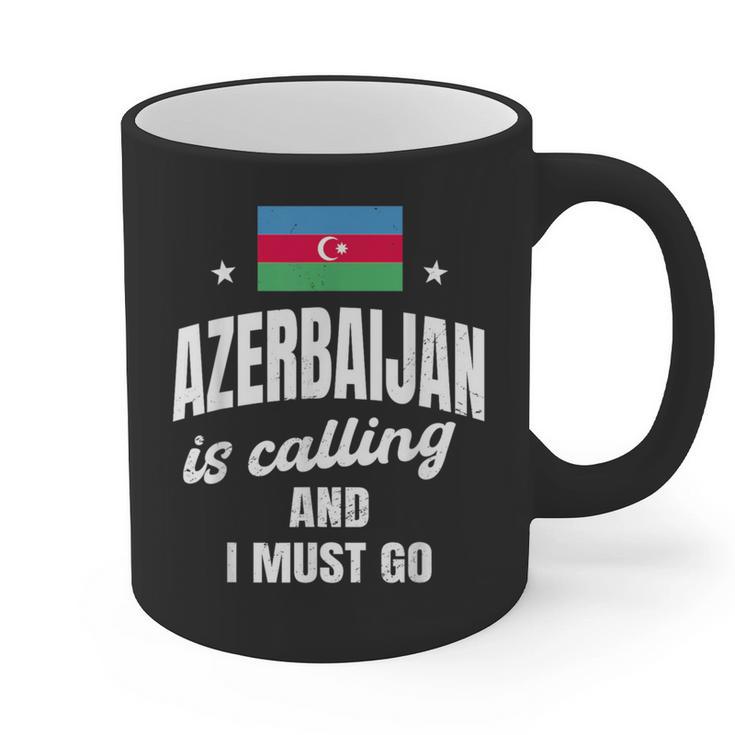 Azerbaijan Lover Saying Azeri Nostalgia Graphic Print Coffee Mug