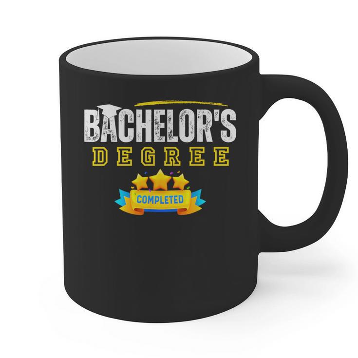 Bachelors Degree Graduation Senior Celebration Grad Party Graphic Print Coffee Mug
