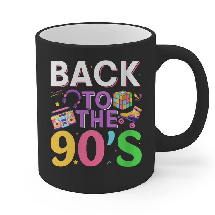 Back To The 90's Mixtape Era Nostalgia Retro 1990 90's Style Graphic Print Coffee Mug Back To The 90's Mixtape Era Nostalgia Retro 1990 90's Style Graphic Print Coffee Mug