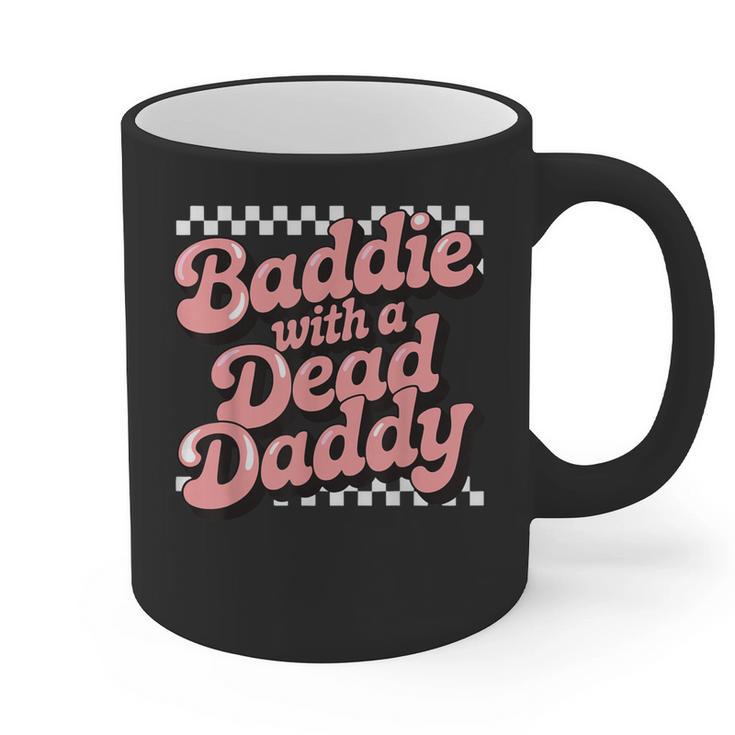 Baddie With A Dead Daddy Graphic Print Coffee Mug