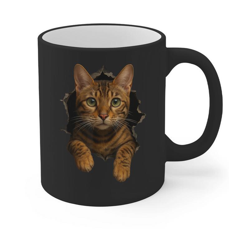 Bengal Cat Lover Animal Pet Bengal Cat Owner Mom Cat Dad Cat Men Women Kids Graphic Print Coffee Mug