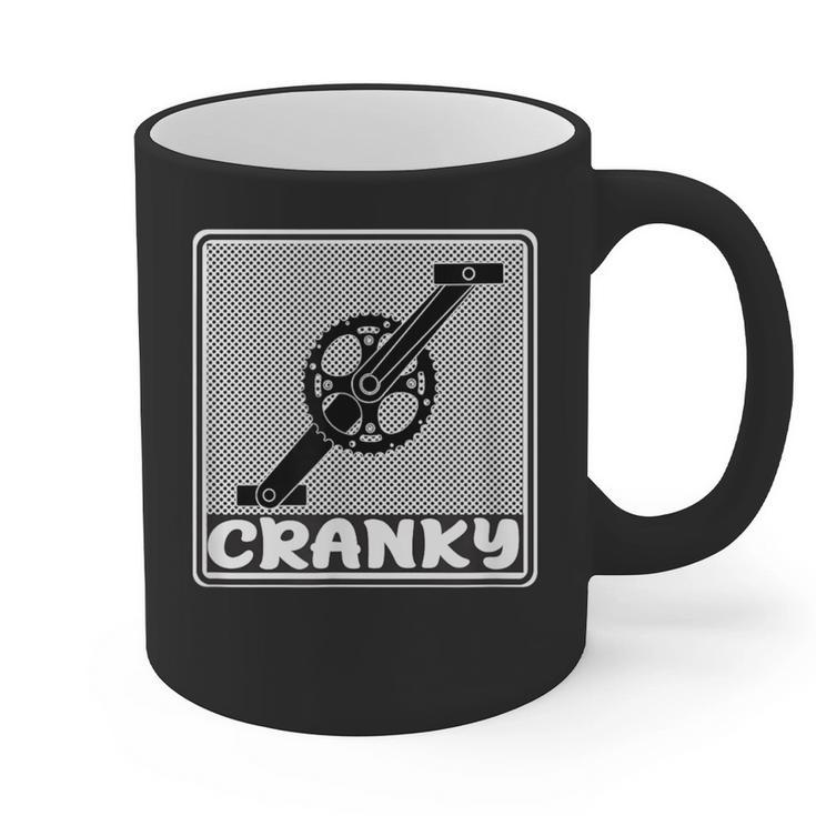 Bicycle DADS Old Guy WHO Ride Bikes BMX Mountain OR Road Graphic Print Coffee Mug