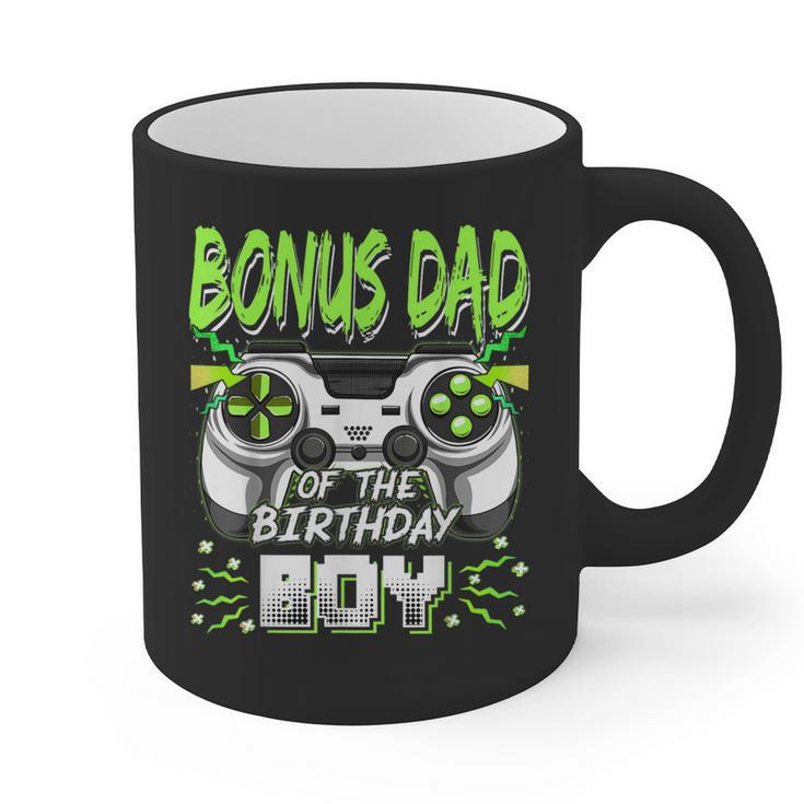 Bonus Dad Of The Birthday Boy Video Game Bday Party Graphic Print Coffee Mug