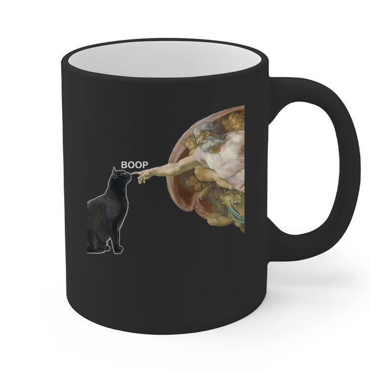 Cat Shirts For MenWomen Cat Shirts For Cat DadMom Graphic Print Coffee Mug