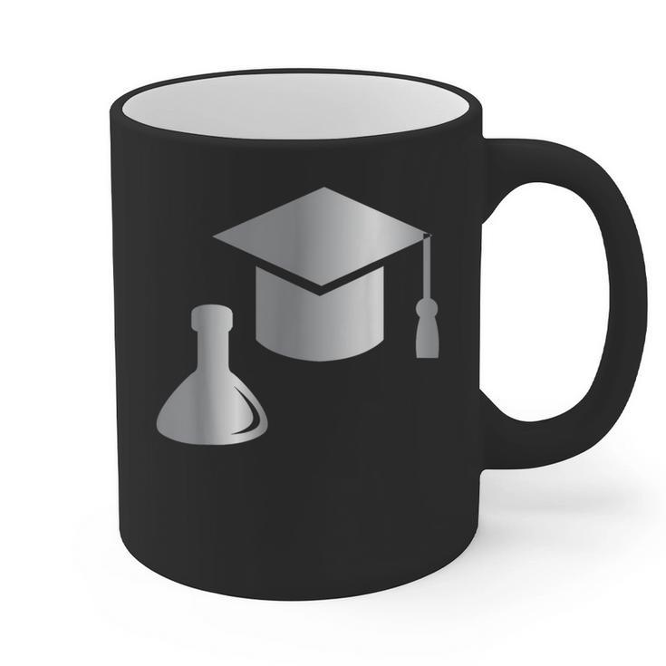 Chemistry Science Degree Graduation Graphic Print Coffee Mug