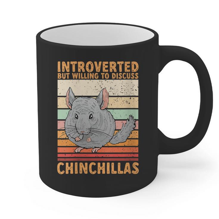 Chinchilla Owner Introvert Chinchilla Graphic Print Coffee Mug