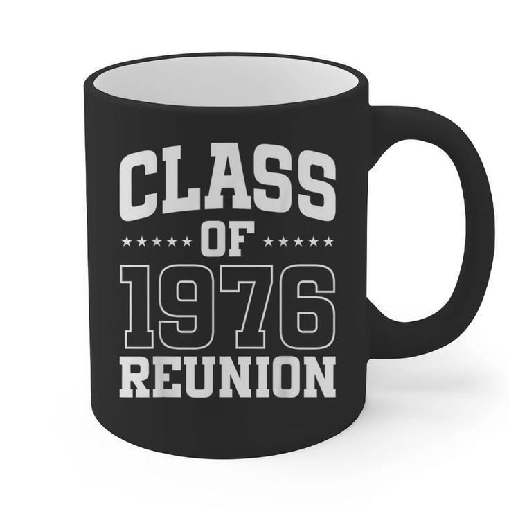 Class Of 1976 Reunion 50 Years Alumni Graduation High School Graphic Print Coffee Mug