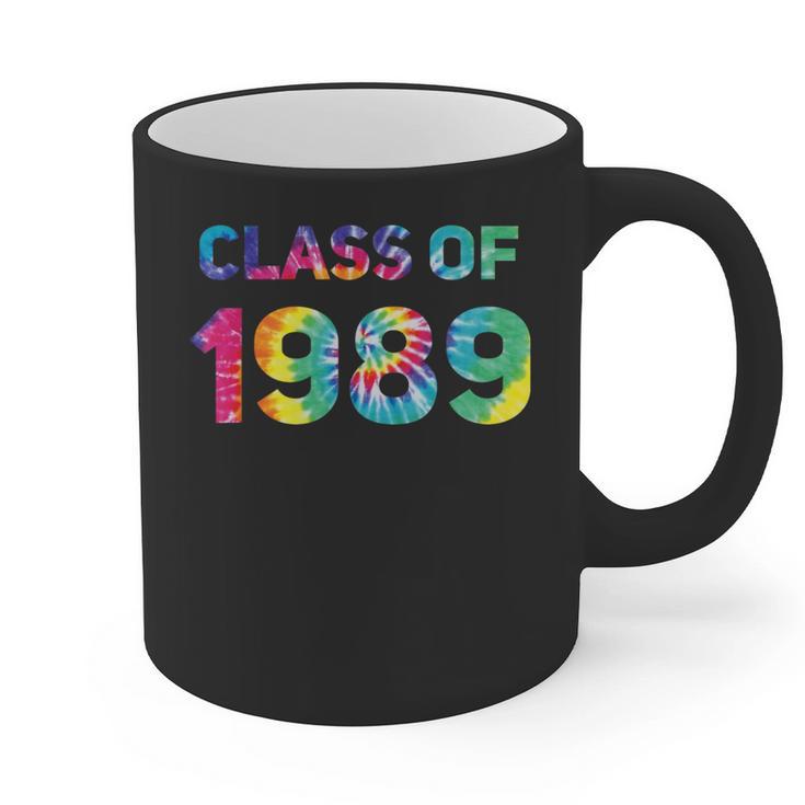 Class Of 1989 School Reunion College Highschool Graduation Graphic Print Coffee Mug