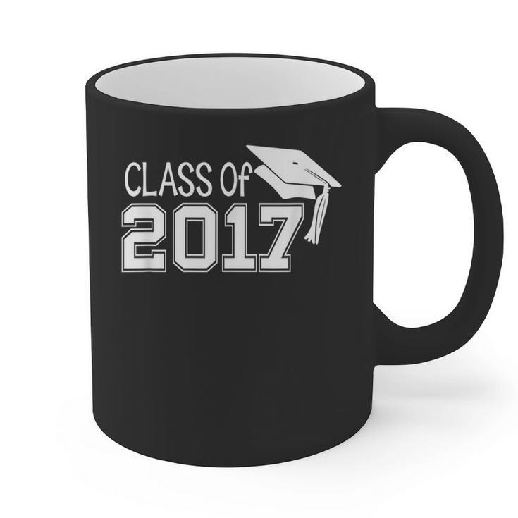 Class Of 2017 Cute Graduation T-Shirt Graphic Print Coffee Mug