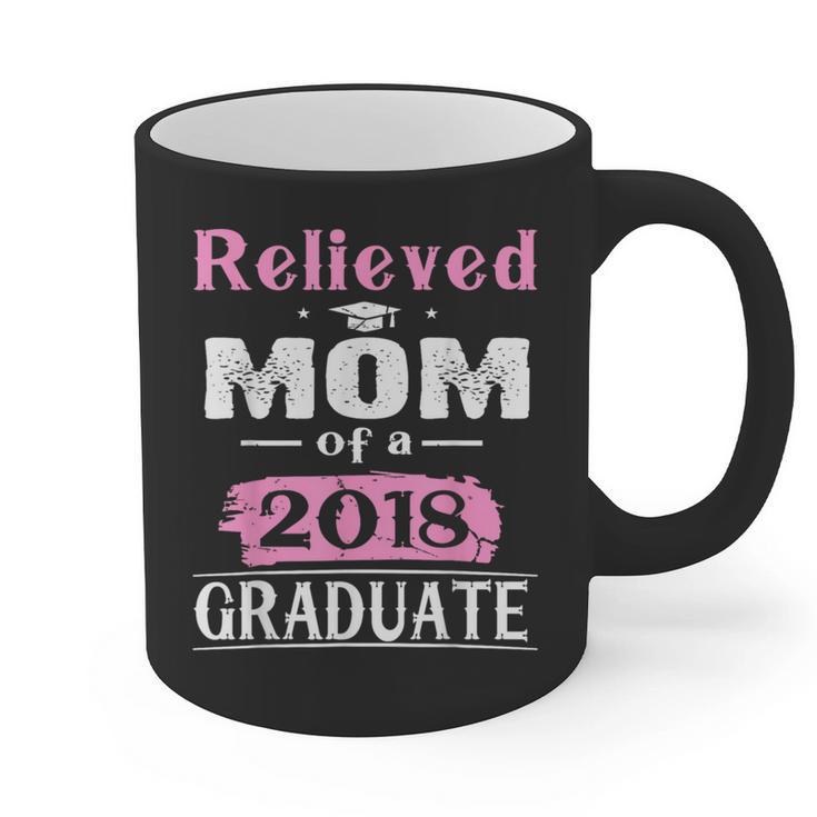 Class Of 2018 Graduation Shirt Mom Of Graduate Graphic Print Coffee Mug