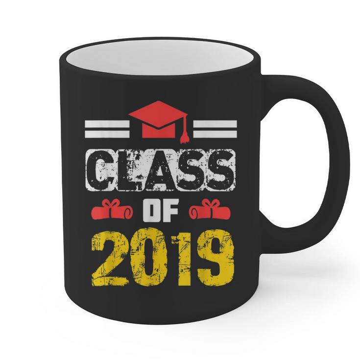 Class Of 2019 Graduation Senior High School College Graphic Print Coffee Mug