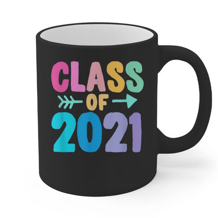 Class Of 2021 Graduation Grow With Me Graphic Print Coffee Mug