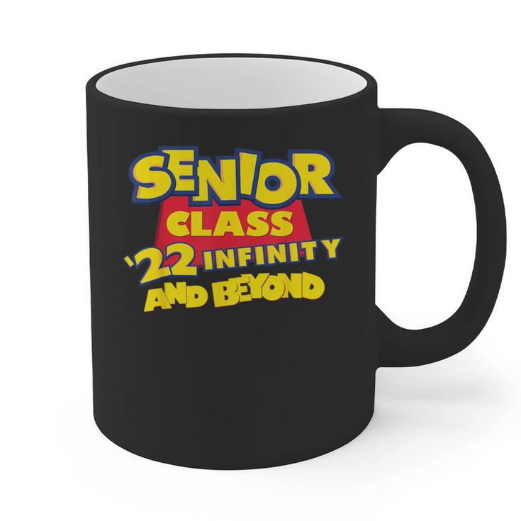 Class Of 2022 Senior 2000s Animated Movie Style Graduation Graphic Print Coffee Mug