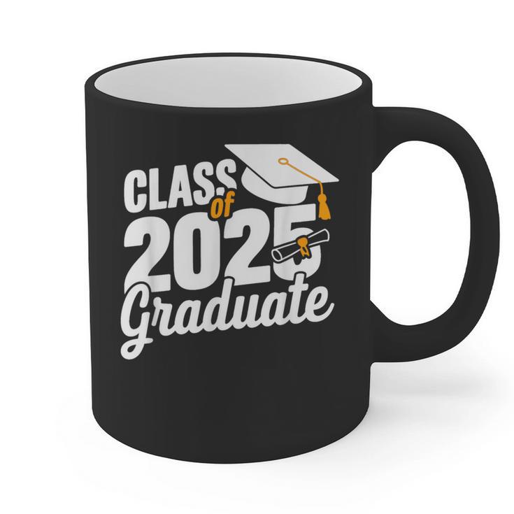 Class Of 2025 Graduate 2025 Graduation Graphic Print Coffee Mug