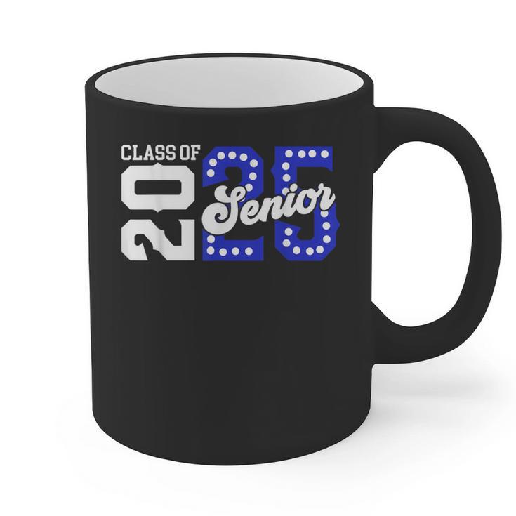 Class Of 2025 Senior 2025 Back To School Graduation Party Graphic Print Coffee Mug