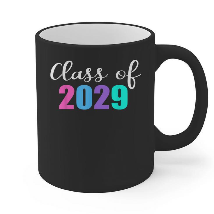 Class Of 2029 Shirt 2nd Grade Onto 3rd Grade Graduation Tee Graphic Print Coffee Mug
