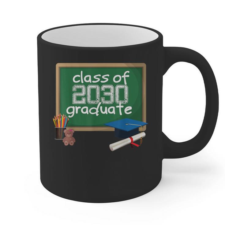 Class Of 2030 TShirt Kindergarten Graduation Tee 2018 Graphic Print Coffee Mug