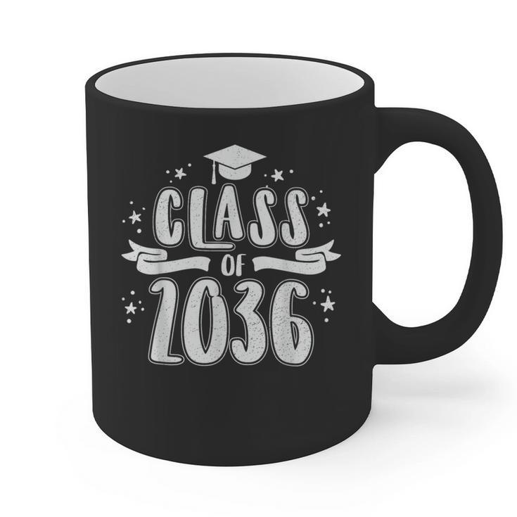 Class Of 2036 Last First Day Of School Graduation Men Women Graphic Print Coffee Mug