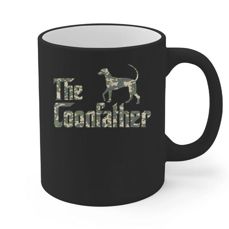 Coonfather Coon Hunting Dogs Coonhound Dad Graphic Print Coffee Mug