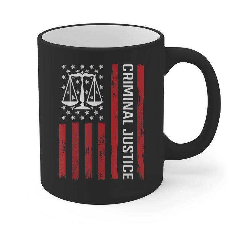 Criminal Justice Major College Student Graduate Graduation Graphic Print Coffee Mug