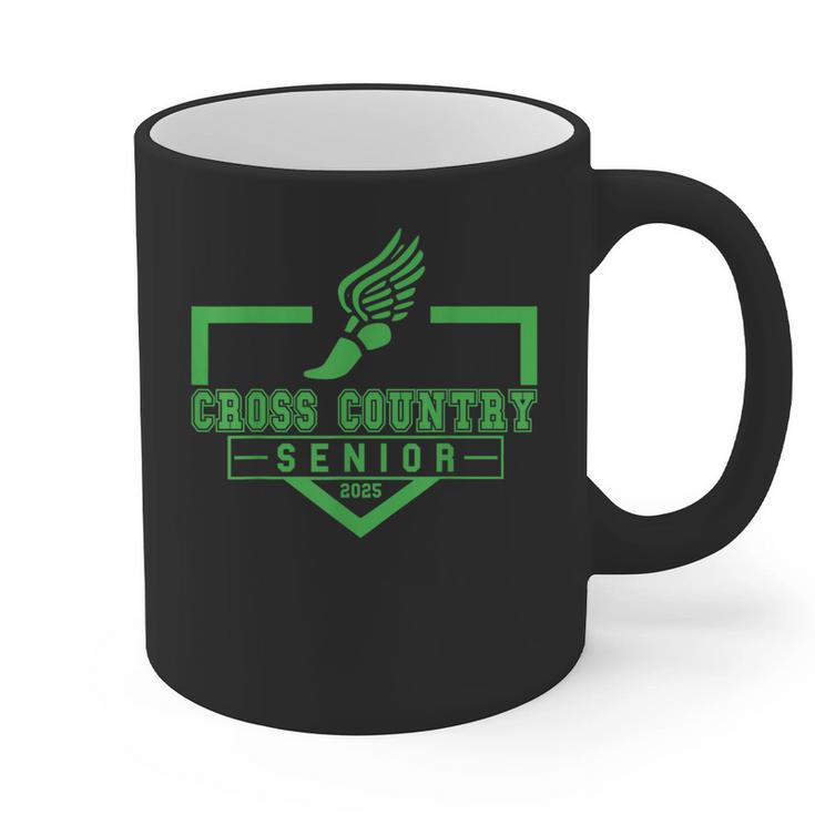 Cross Country Senior Night Senior 2025 Graduation Party 23 Graphic Print Coffee Mug