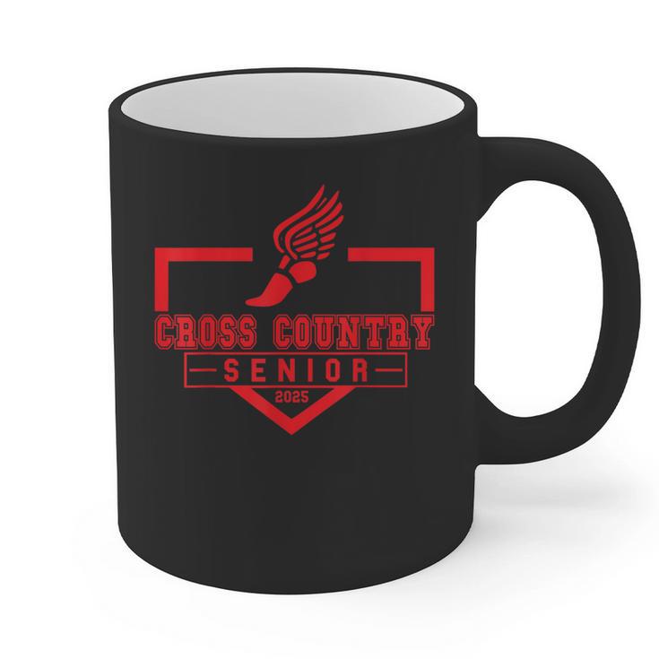 Cross Country Senior Night Senior 2025 Graduation Party 7 Graphic Print Coffee Mug