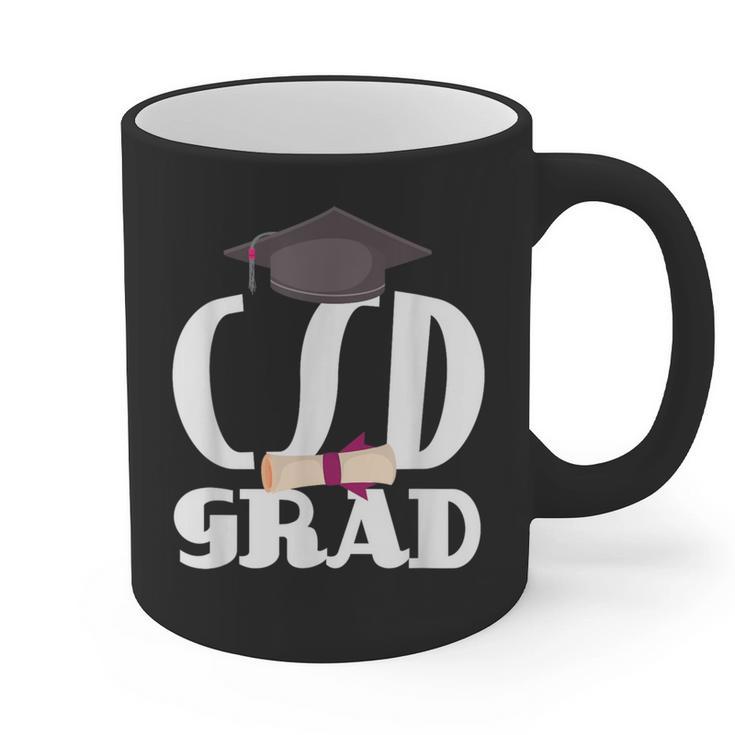 CSD Masters Graduation  Men Women Son Daughter Graphic Print Coffee Mug