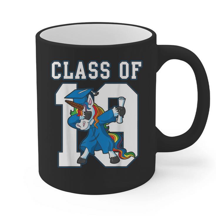 Dabbing Graduation Class Of 2019 Unicorn Shirt Graphic Print Coffee Mug