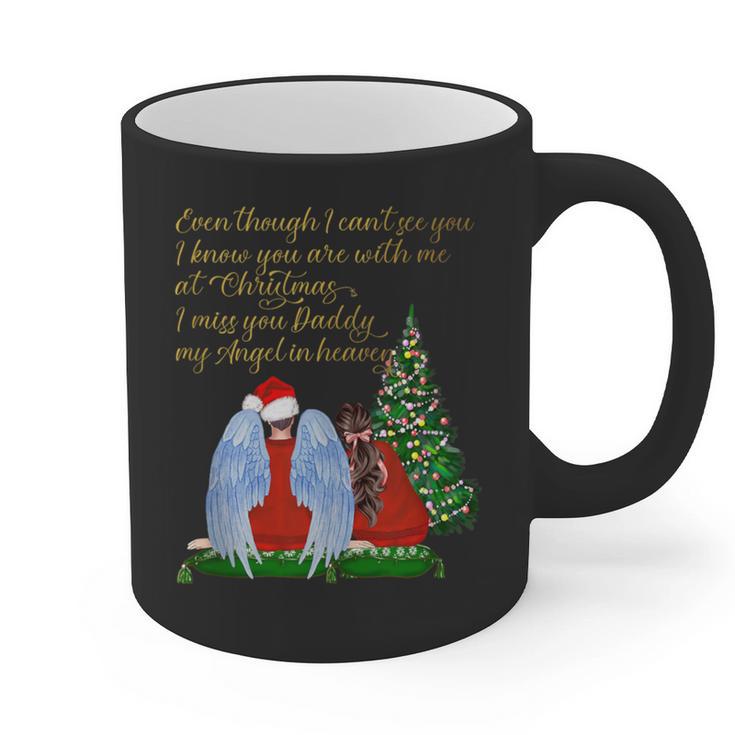 My Dad My Angel In Loving Memory Of My Dad Daddy's Girl Graphic Print Coffee Mug