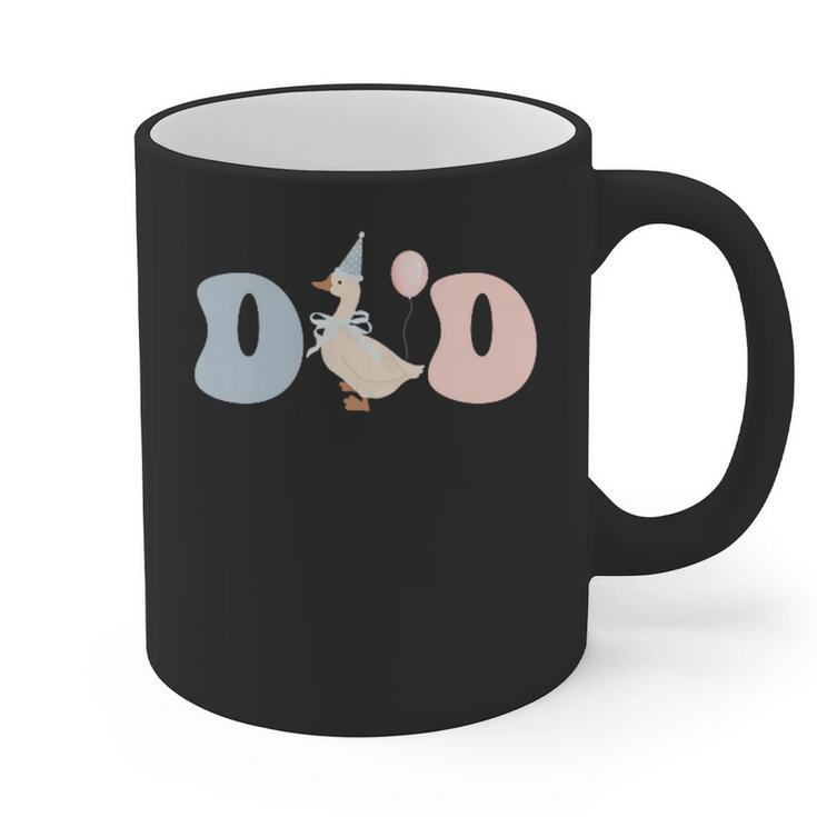 Dad Daddy Of The Birthday Silly Goose Family Graphic Print Coffee Mug