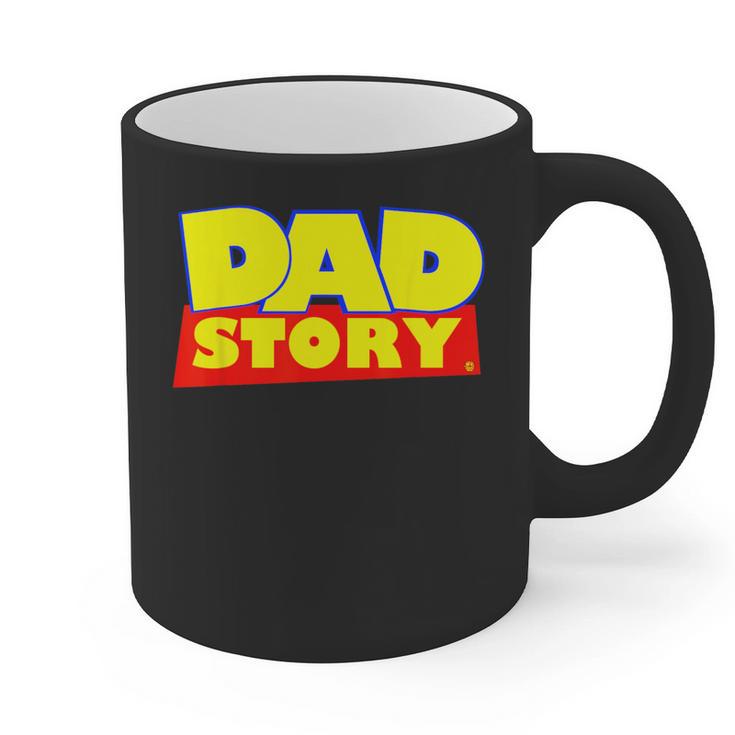 Dad Story Graphic Print Coffee Mug