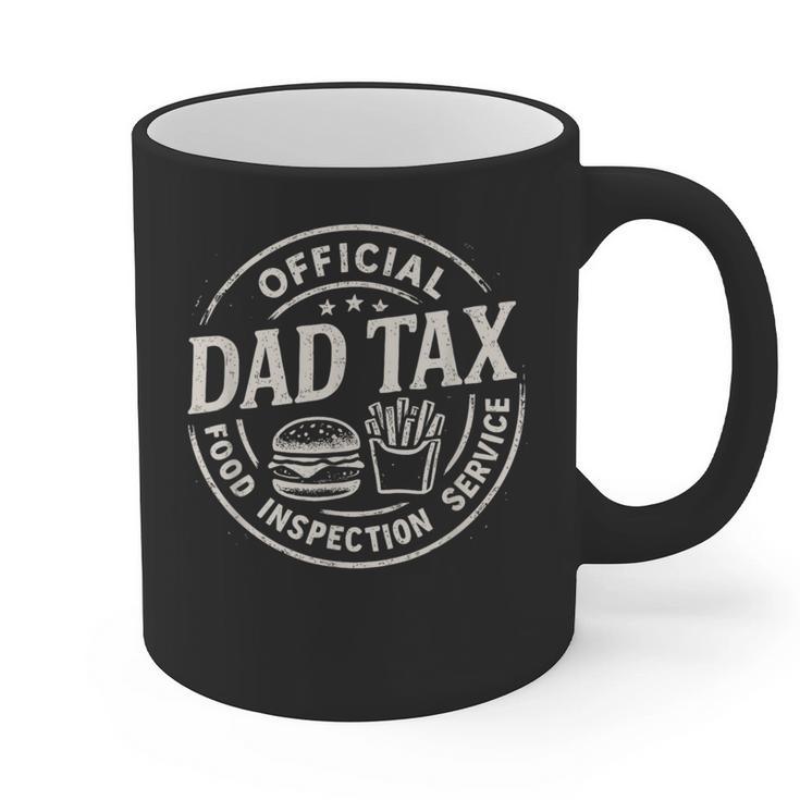 Dad Tax Papa Daddy Fathers Day Graphic Print Coffee Mug