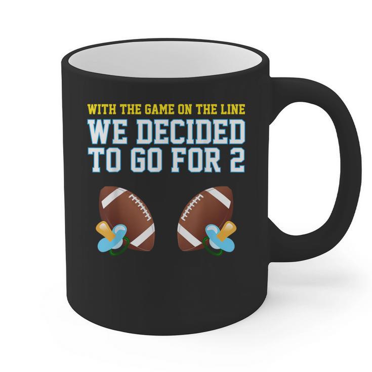 Dad Of Twins TShirt Graphic Print Coffee Mug