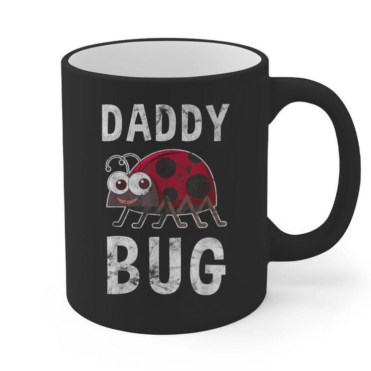 Daddy Bug Ladybug Lover Cute Dad Small Graphic Print Coffee Mug