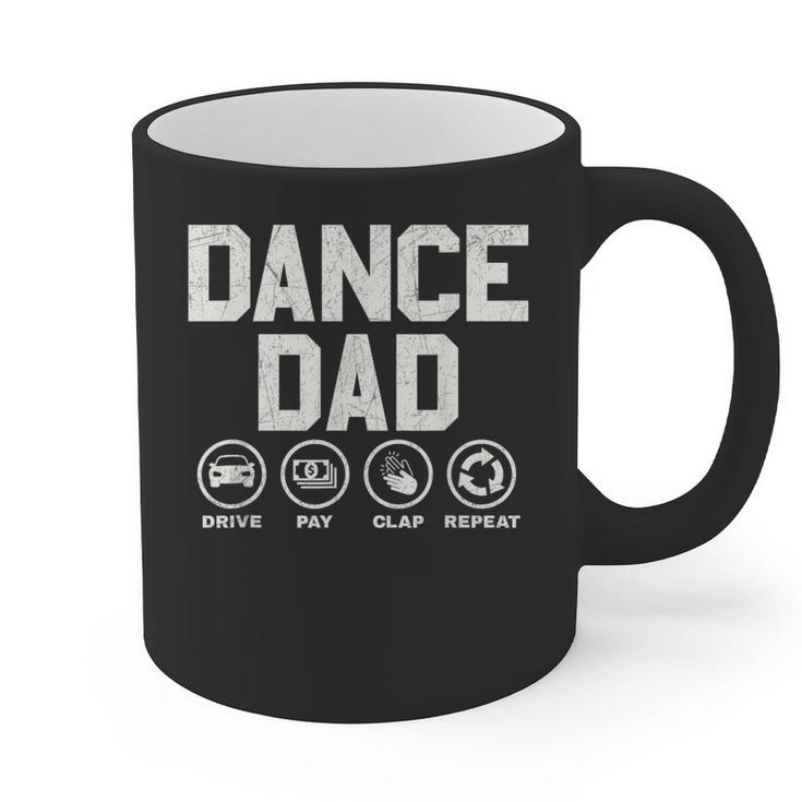 Dance Dad Proud Dancer Dancing Father Men Graphic Print Coffee Mug