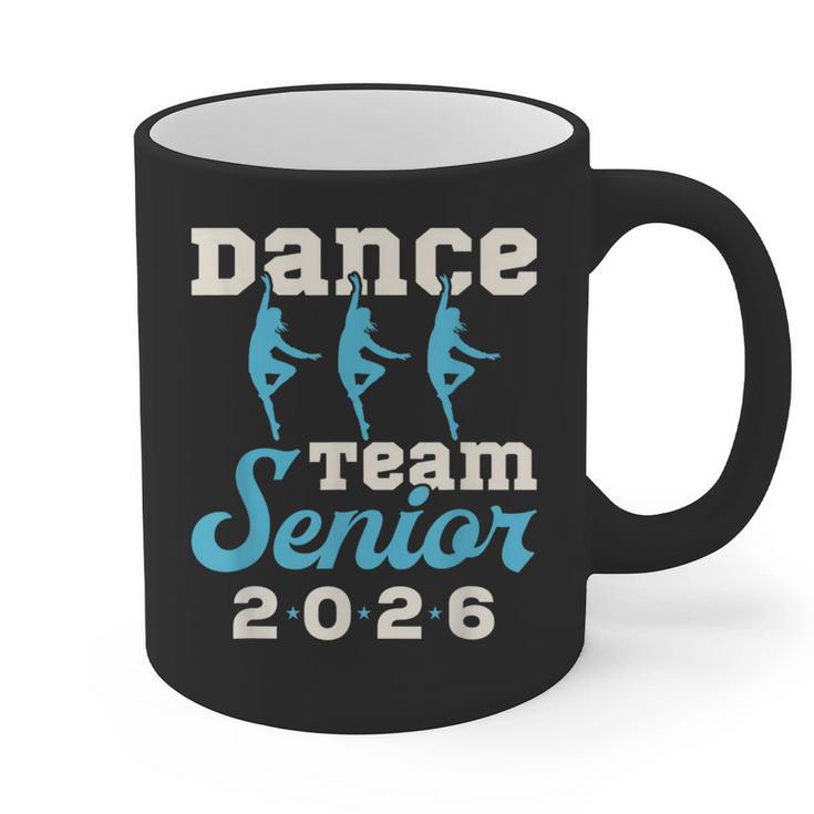 Dance Team Senior 2026 Senior Night Graduation Grad Graphic Print Coffee Mug