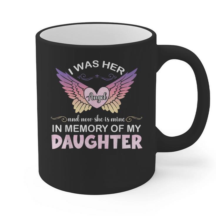Daughter Angel In My Memory Cute Family Remembrance Match Graphic Print Coffee Mug
