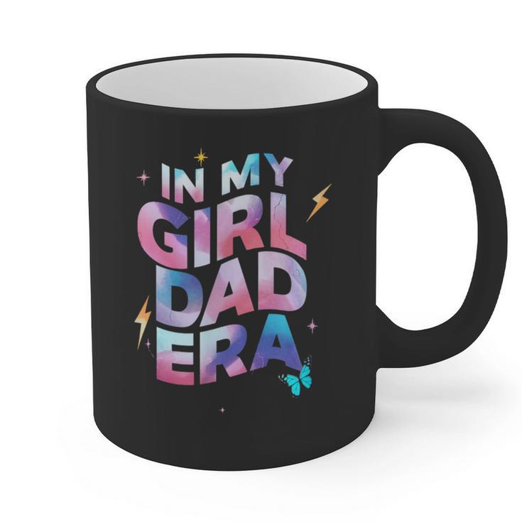 In My Daughter Era Dad Life Soft Pastel Pride Theme Graphic Print Coffee Mug