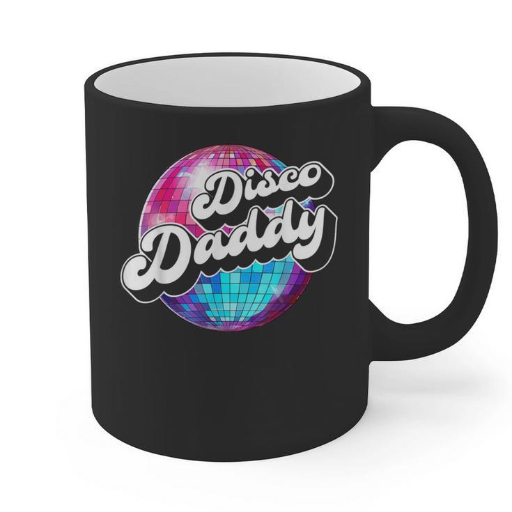 Disco Daddy 60's 70s Disco Dad Graphic Print Coffee Mug